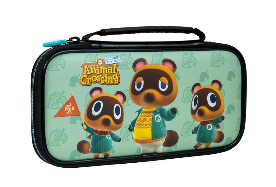 Nintendo Switch Game Traveler Deluxe Travel Case Animal Crossing Tanuki Big Ben