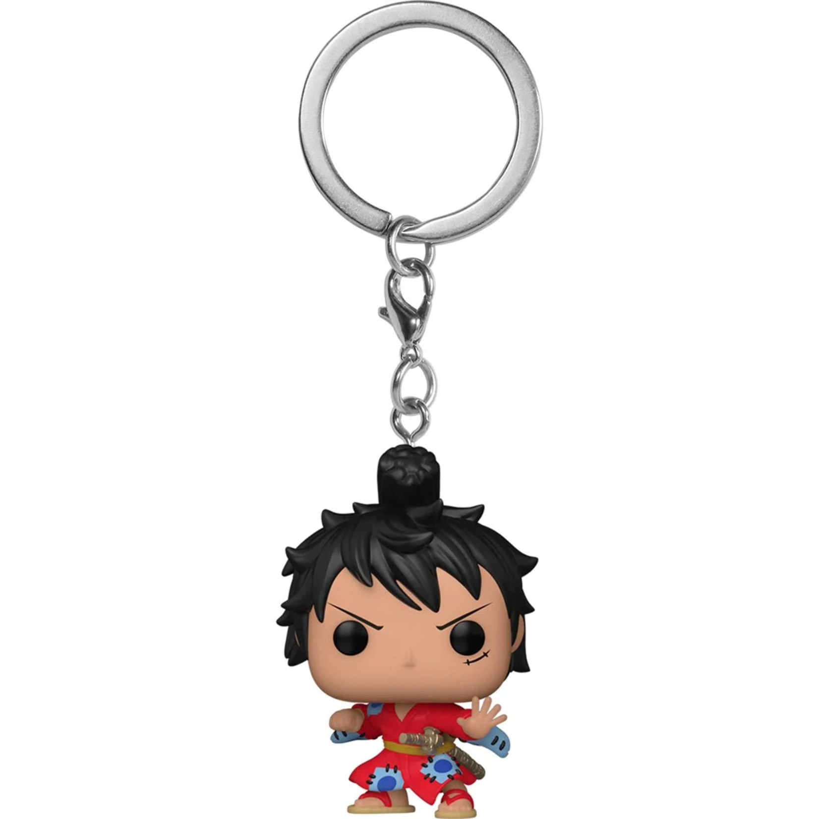 FUNKO POP One Piece - Portachiavi Luffy in Kimono 4 cm Funko