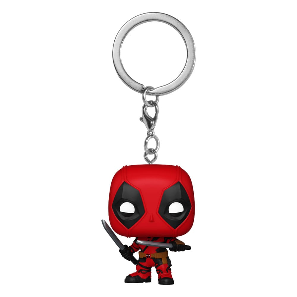 FUNKO POP Marvel: Deadpool & Wolverine - Portachiavi Deadpool 4 cm - Disponibile in 2/3 giorni lavorativi Funko