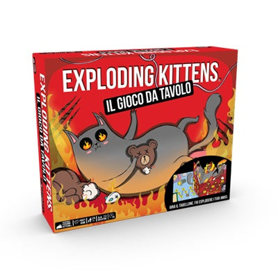 ASMODEE Exploding Kittens: Il Gioco da Tavolo - Disponibile in 2/3 giorni lavorativi Asmodee