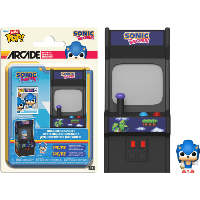 FUNKO Bitty POP Arcade: Sonic- Sonic Funko