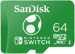 Switch Micro SDXC SanDisk 64GB for Nintendo Switch Yoshi Sandisk