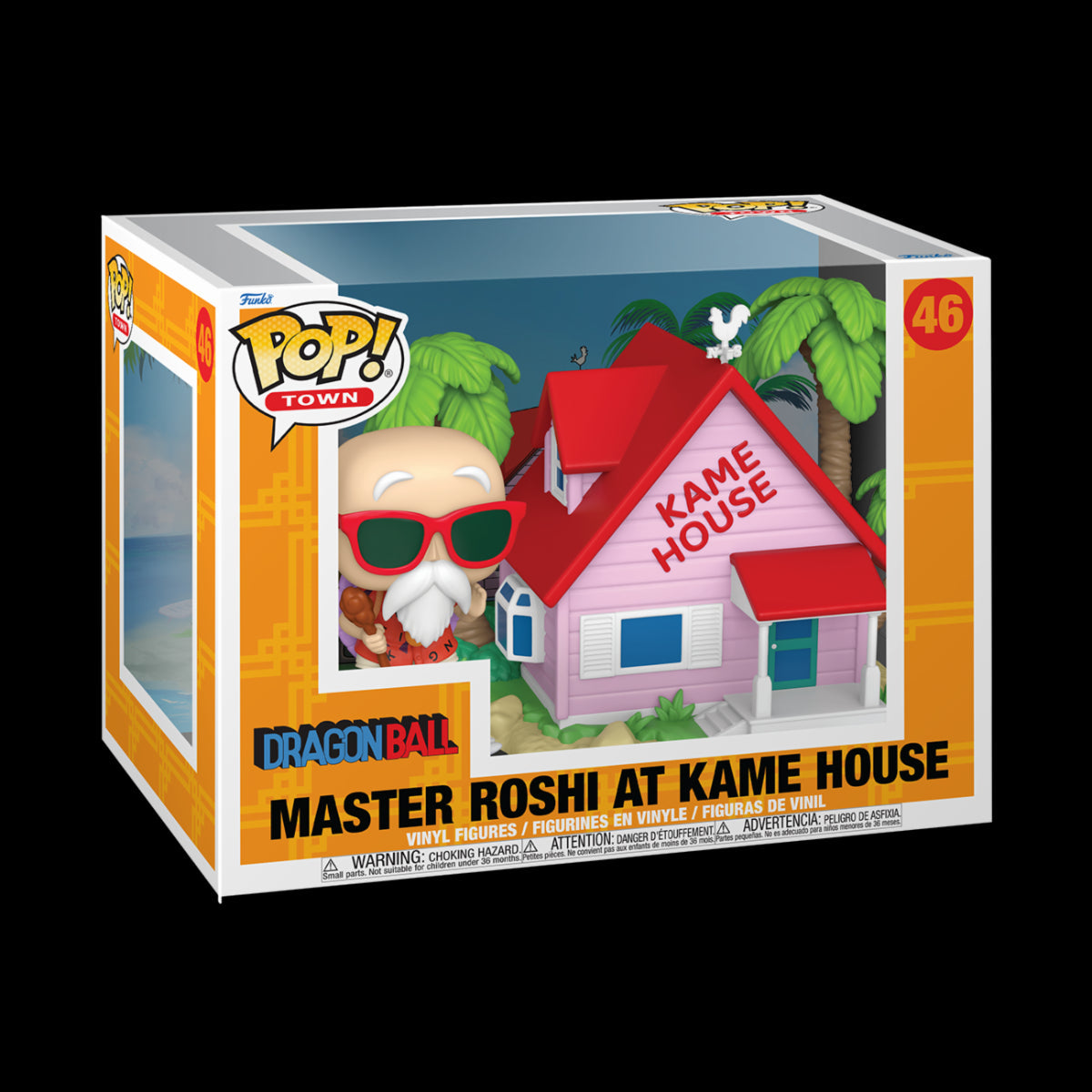 FUNKO POP Town: Dragon Ball- Kame House w/Master Roshi - Disponibile in 2/3 giorni lavorativi Funko