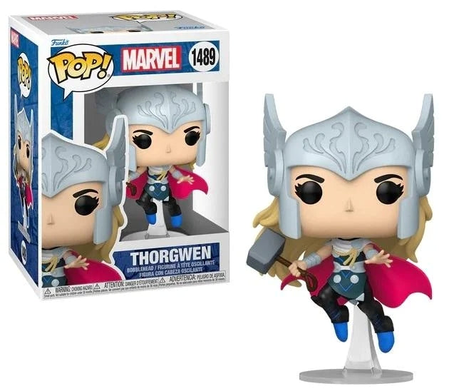 FUNKO POP Marvel: Spider Gwen Gwenverse- Thorgwen 9 cm Funko