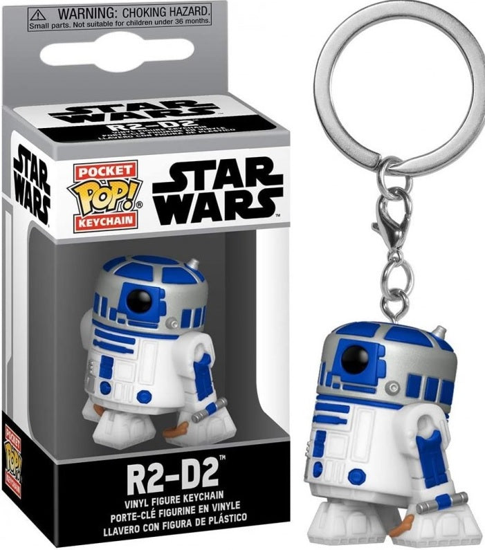 FUNKO POP Star Wars: RD-D2 - Portachiavi Funko