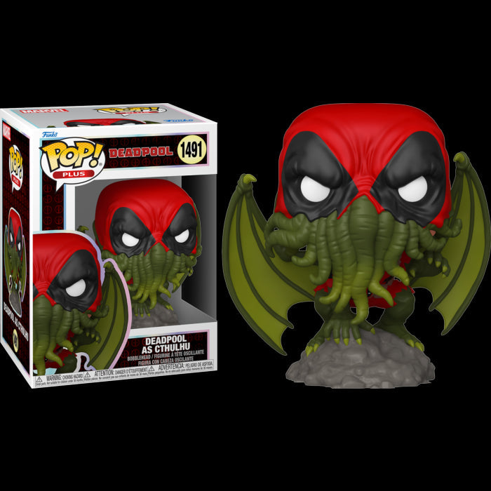 FUNKO POP Plus: Deadpool Lit Classics – Deadpool Cthulhu 9 cm Funko