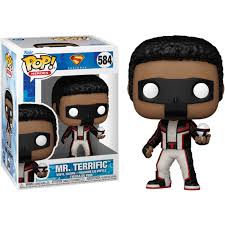 FUNKOP POP Heroes: Superman 2025 S2–Mr.Terrific 9 cm Funko