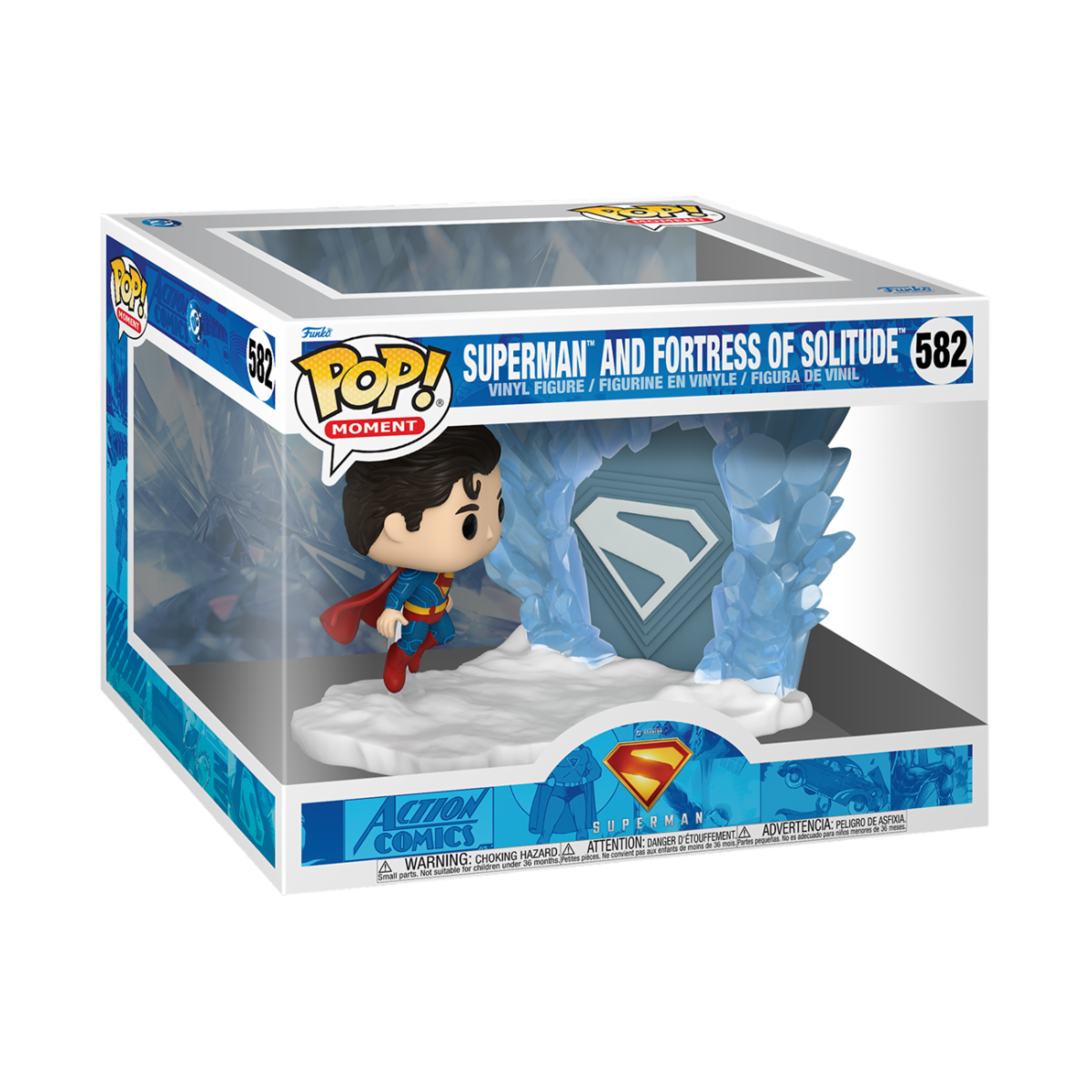 FUNKO POP Moment: Superman 2025 S2– Superman and Fortress of Solitude Funko