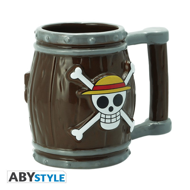 ABYSTYLE ONE PIECE - Tazza 3D - Barile - Disponibile in 2/3 giorni lavorativi Abystyle