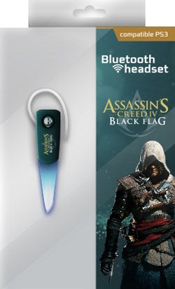 PS3 Bluetooth Headset Assassin's Creed Black Flag Two Dots