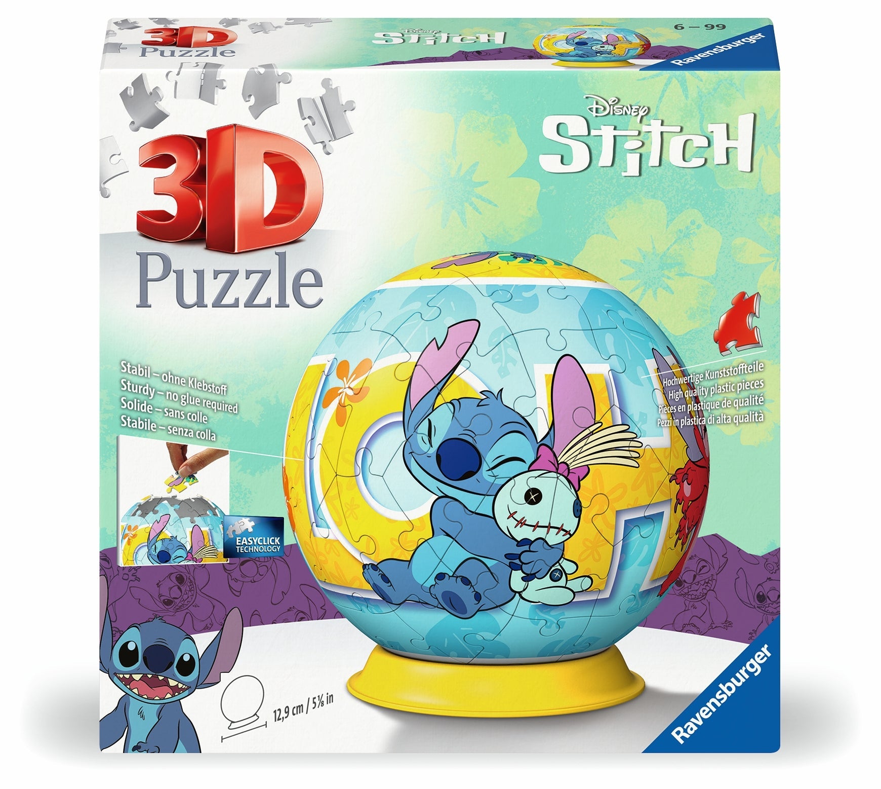 RAVENSBURGER Disney Stitch puzzle 3D 72 pz Ravensburger