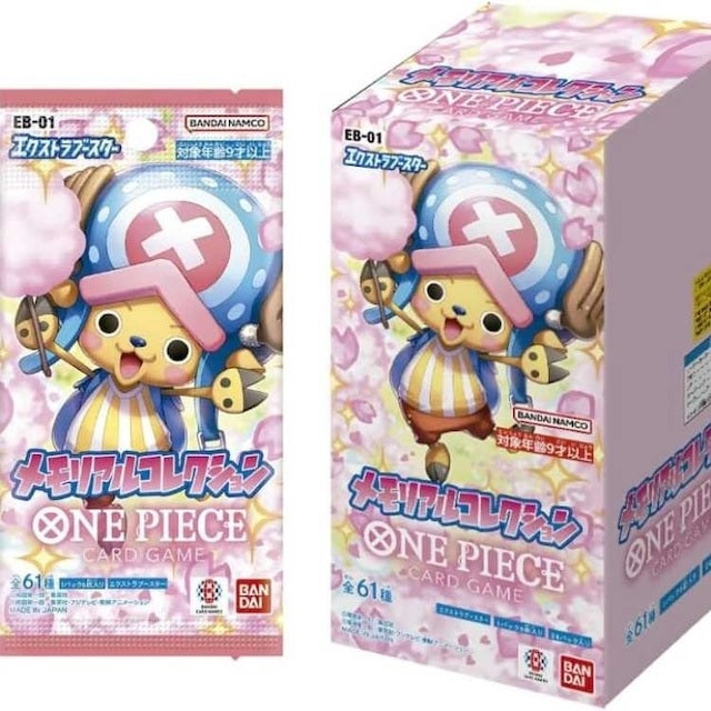 BANDAI ONE PIECE CARD GAME - EB-01 - MEMORIAL COLLECTION DISPLAY (24 buste) - JAP (prodotto da collezione) TCG JP