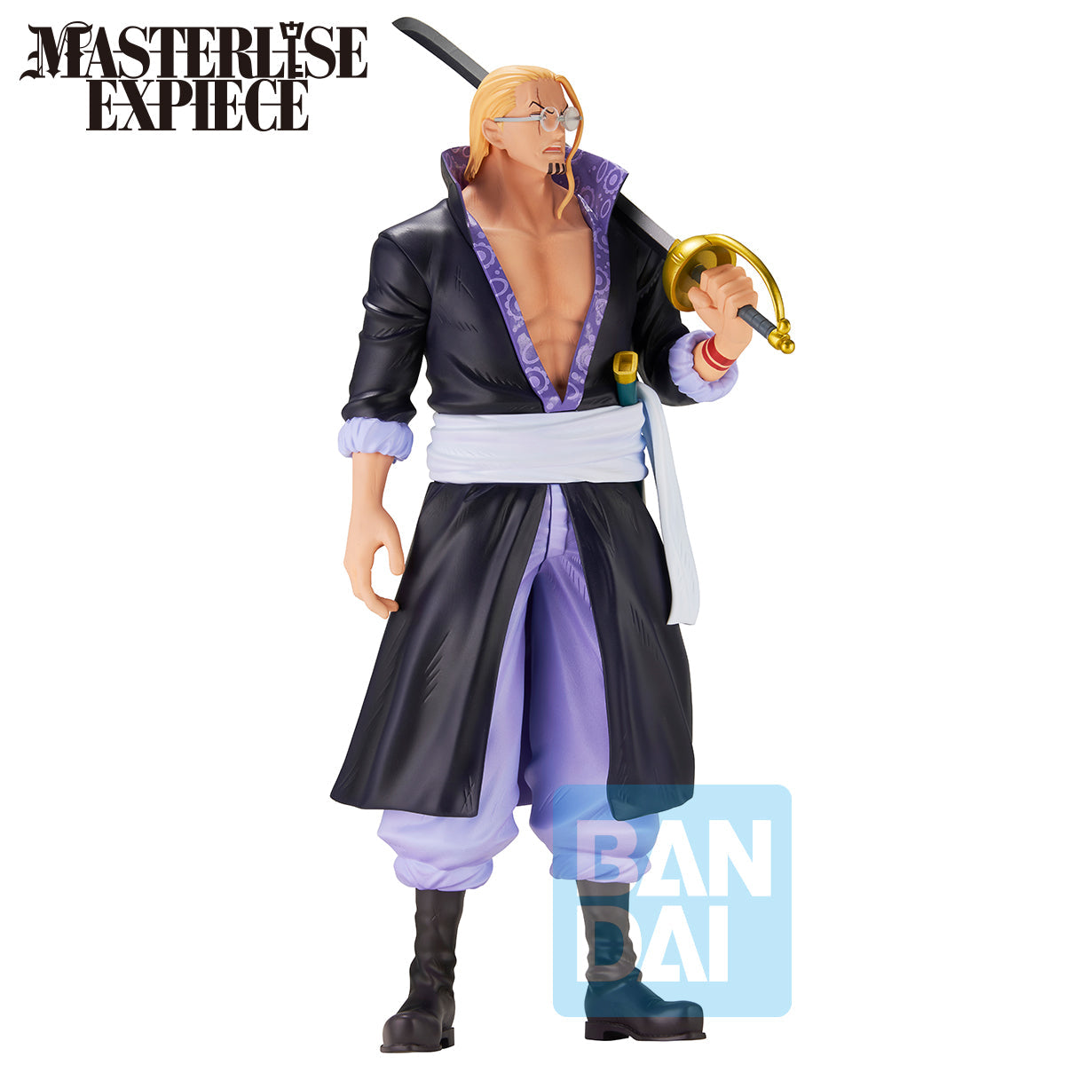 BANPRESTO 68450 - Ichibansho Figure Silvers Rayleigh (Roger Pirates) Banpresto