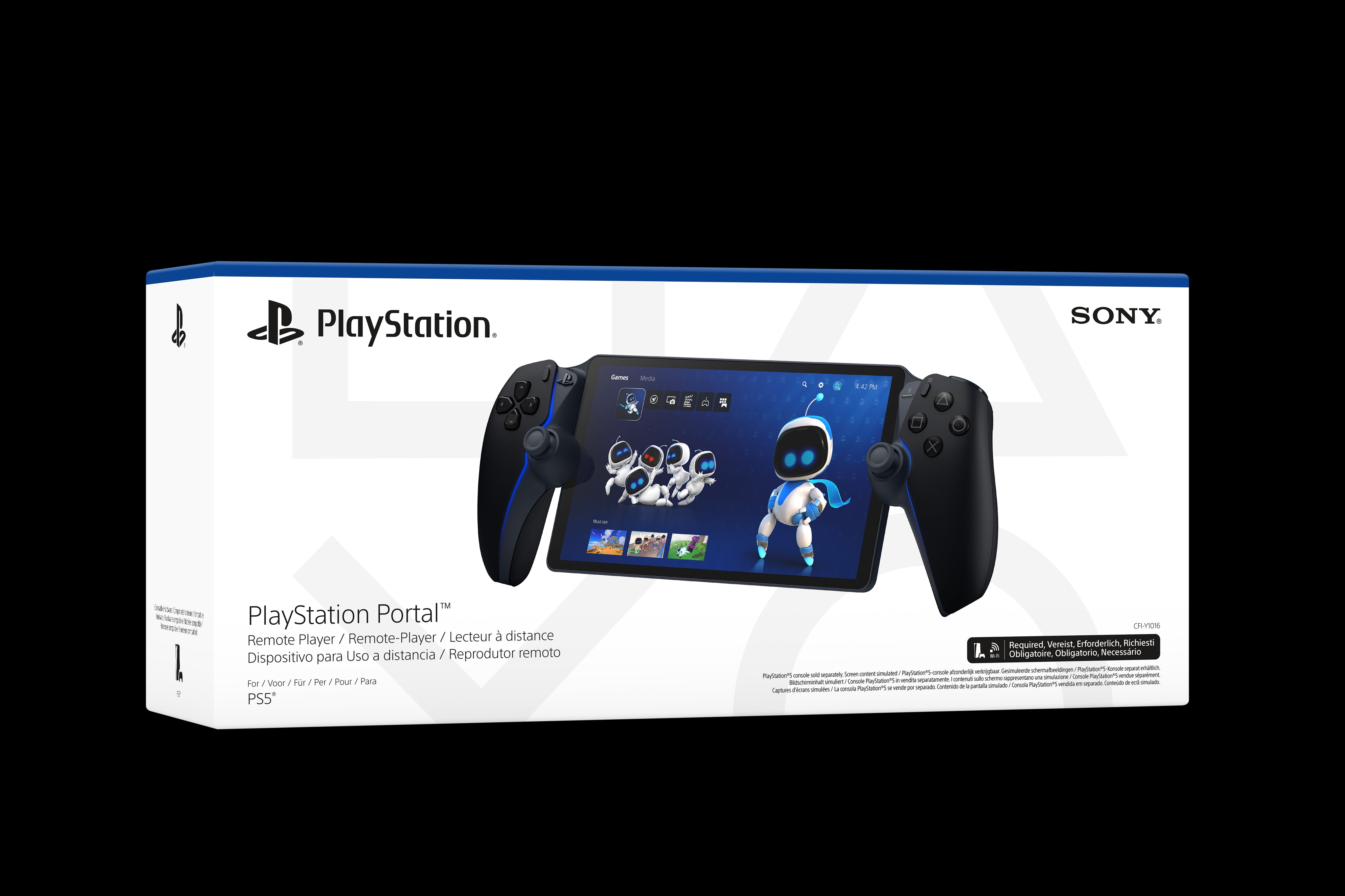 PS5 Portal Remote Player per Midnight Black Console PS5 Sony Computer Ent.