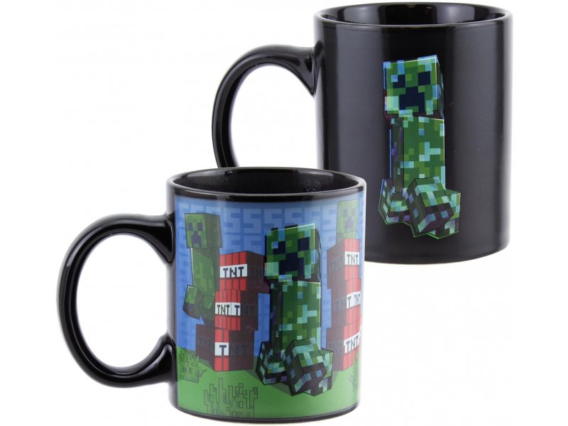PALADONE MINECRAFT CREEPER HEAT CHANGE MUG (Tazza termosensibile) Paladone