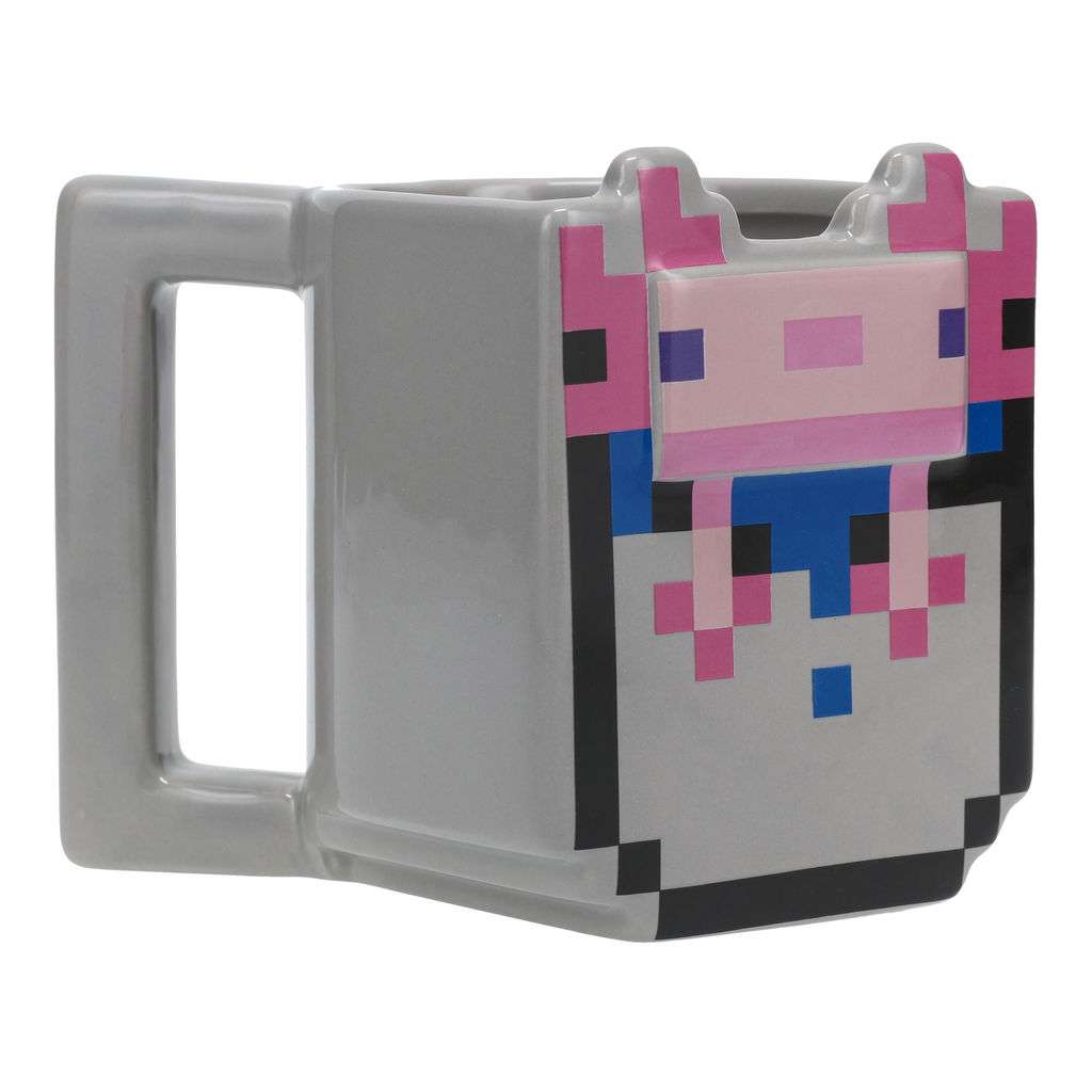 PALADONE MINECRAFT AXOLOTL SHAPED MUG Paladone