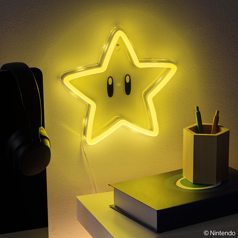 PALADONE - Super Star Wall Mountable LED Neon Light Paladone