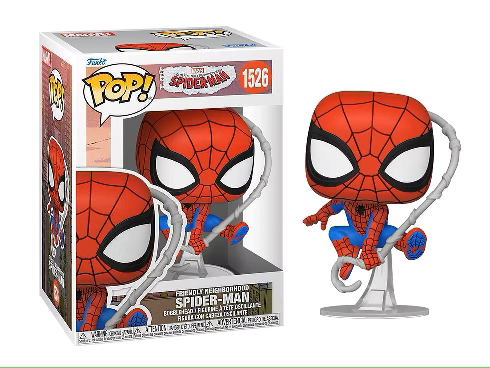 FUNKO POP Marvel: Friendly Neighborhood Spider-Man- Spider-Man(Final Suit) 9 cm Funko