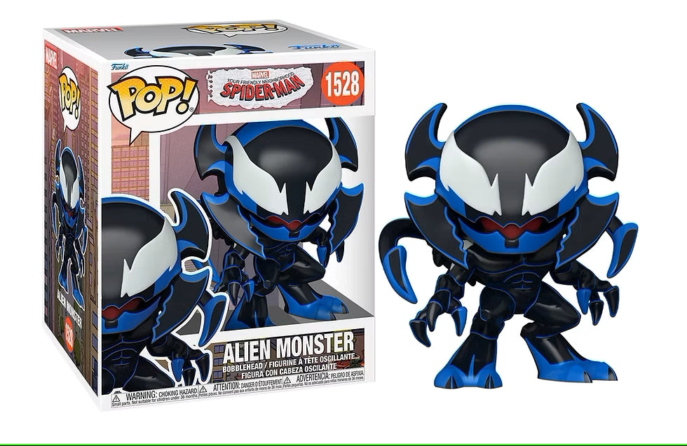 FUNKO POP Super: Friendly Neighborhood Spider-Man- Alien Monster Funko