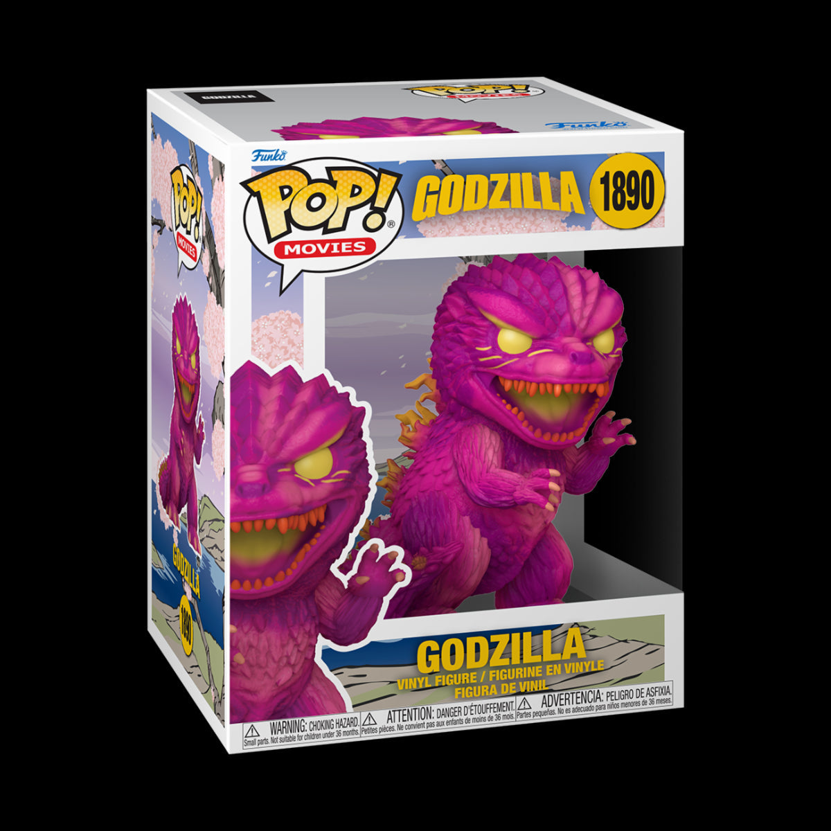 FUNKO POP Premium: Godzilla - Retro-Futurism Pink Godzilla Funko