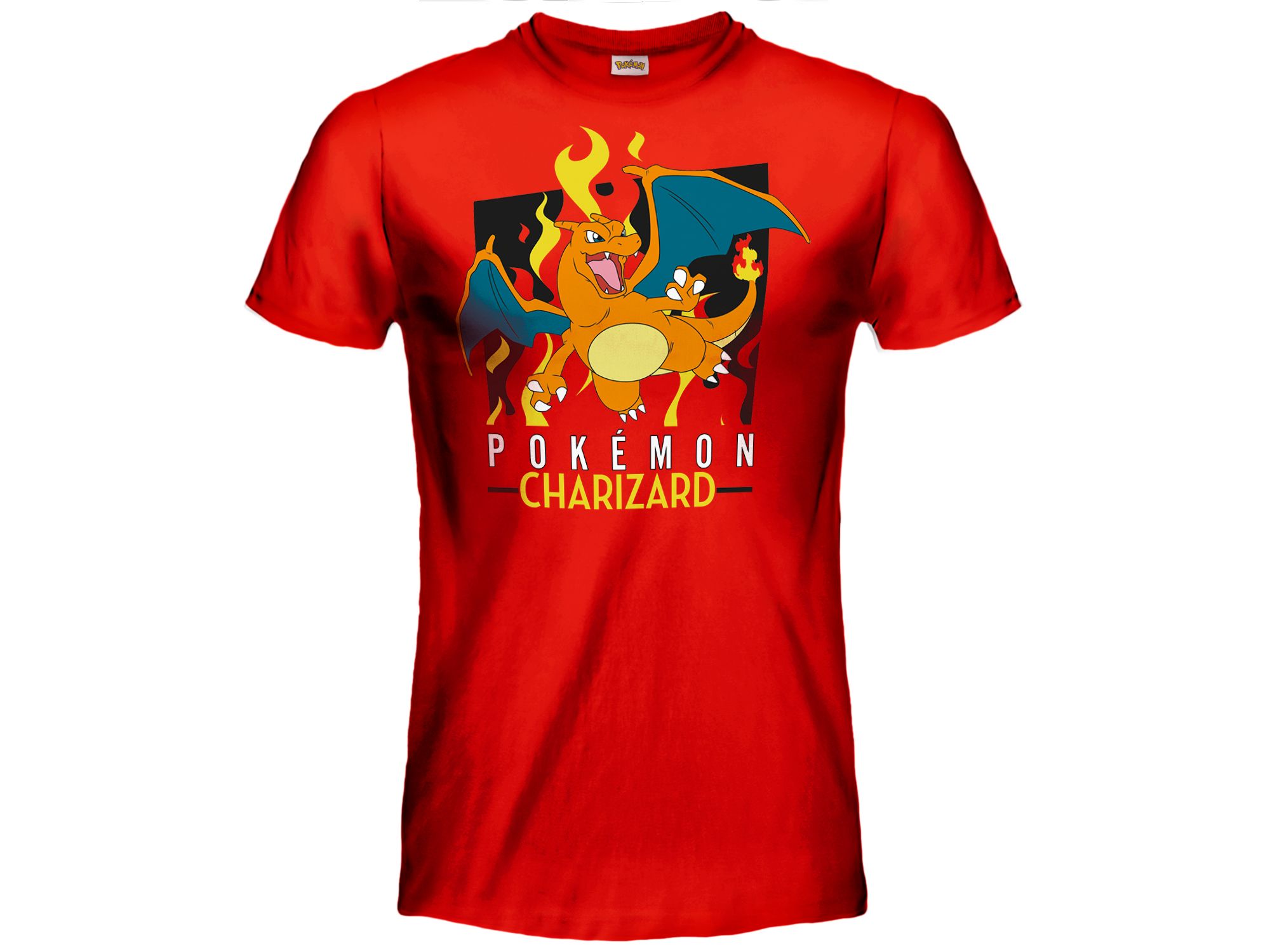 T-Shirt Pokemon - Charizard Red 12/13 GED