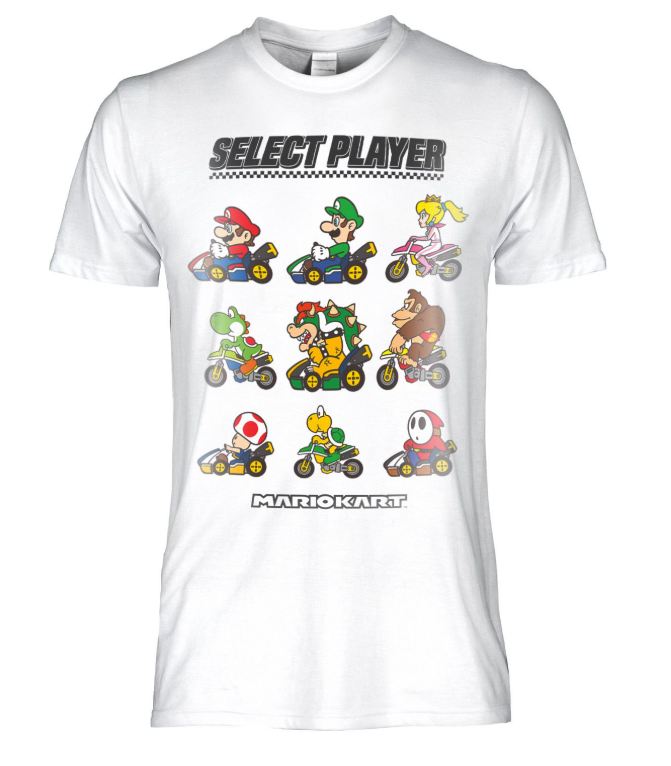NINTENDO SUPER MARIO : Super Mario Kart T-SHIRT 7-8 anni GED