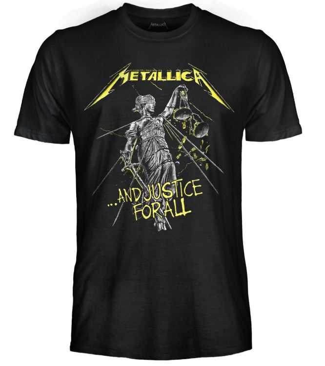 Metallica - And Justice For All - T-Shirt L GED