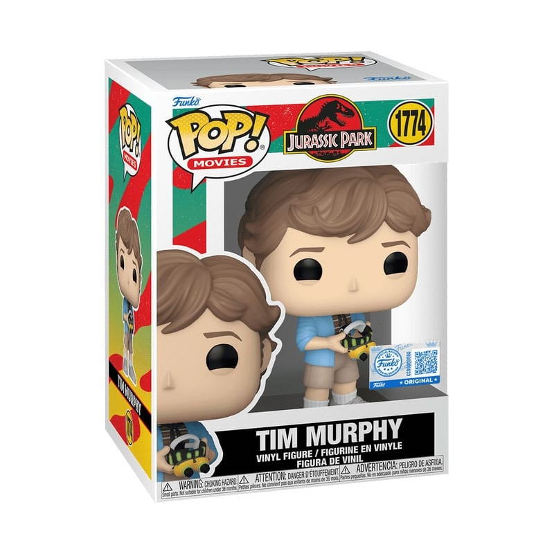 FUNKO POP Movies: Jurassic Park - 1774 Tim Murphy (Exclusive) 9 cm Funko
