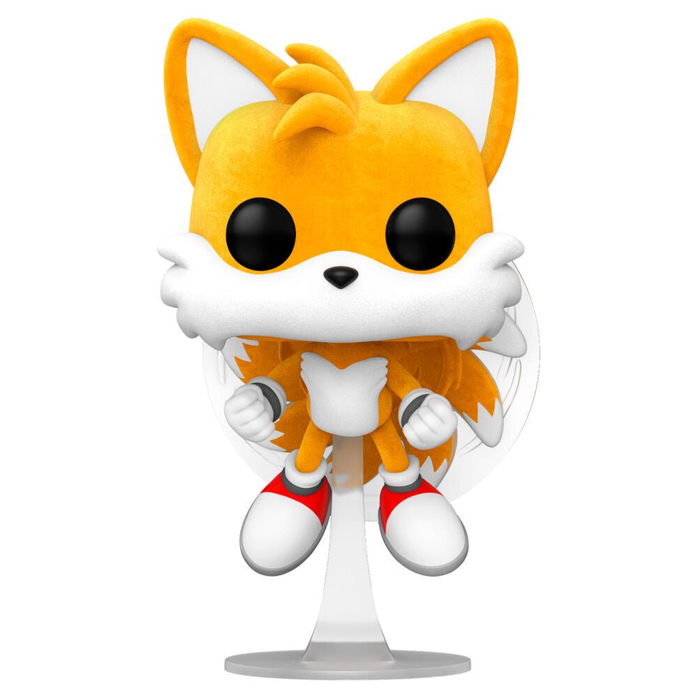 Funko Pop! Games: Sonic The Hedgehog - Tails* (Flying) (Flocked) # Vinyl Figure 9 cm Funko