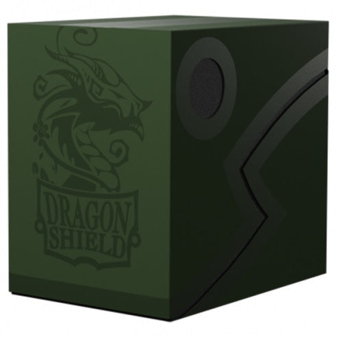 DRAGON SHIELD Double Shell Forest Green/Black Dragon Shield