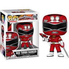 FUNKO POP TV: Power Rangers Turbo - Red Ranger 9 cm - Disponibile in 2/3 giorni lavorativi Funko