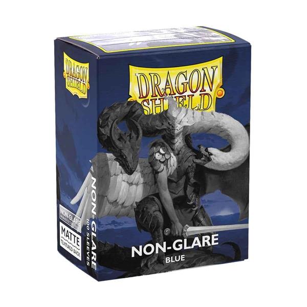 DRAGON SHIELD Matte Standard - Non-Glare Blue (100 Sleeves) Dragon Shield