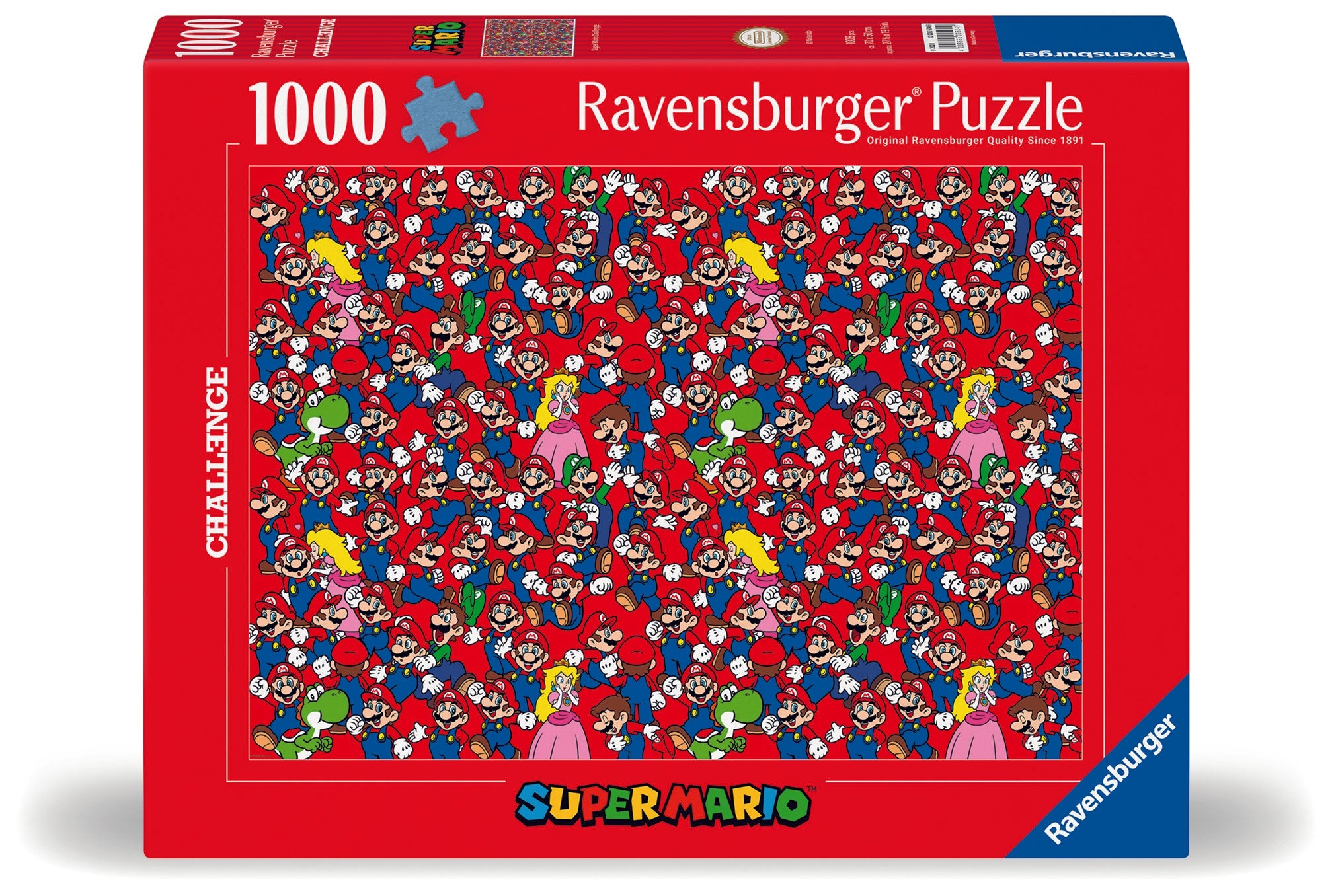 RAVENSBURGER Super Mario Challenge Puzzle challenge 1000 pz Ravensburger