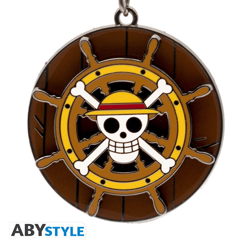 ABYSTYLE ONE PIECE - Portachiavi: "Thousand Sunny's Helm - Disponibile in 2/3 giorni lavorativi Abystyle