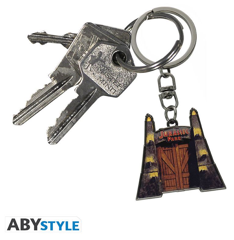 ABYSTYLE JURASSIC PARK - Portachiavi: "Gates Abystyle