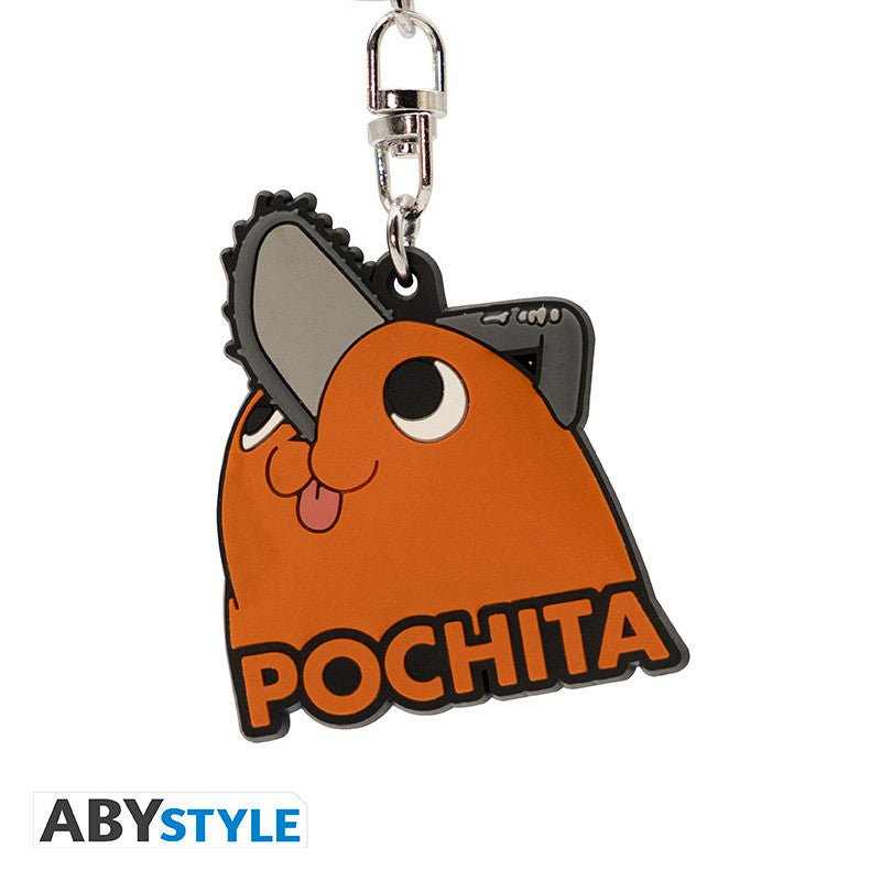 ABYSTYLE CHAINSAW MAN - Portachiavi PVC: "Pochita Abystyle