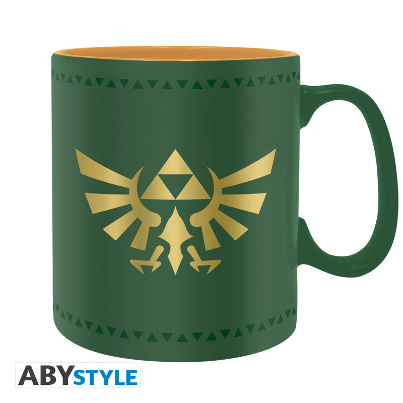 ABYSTYLE THE LEGEND OF ZELDA - Tazza 460 ml: "Hyrule Insignia Abystyle
