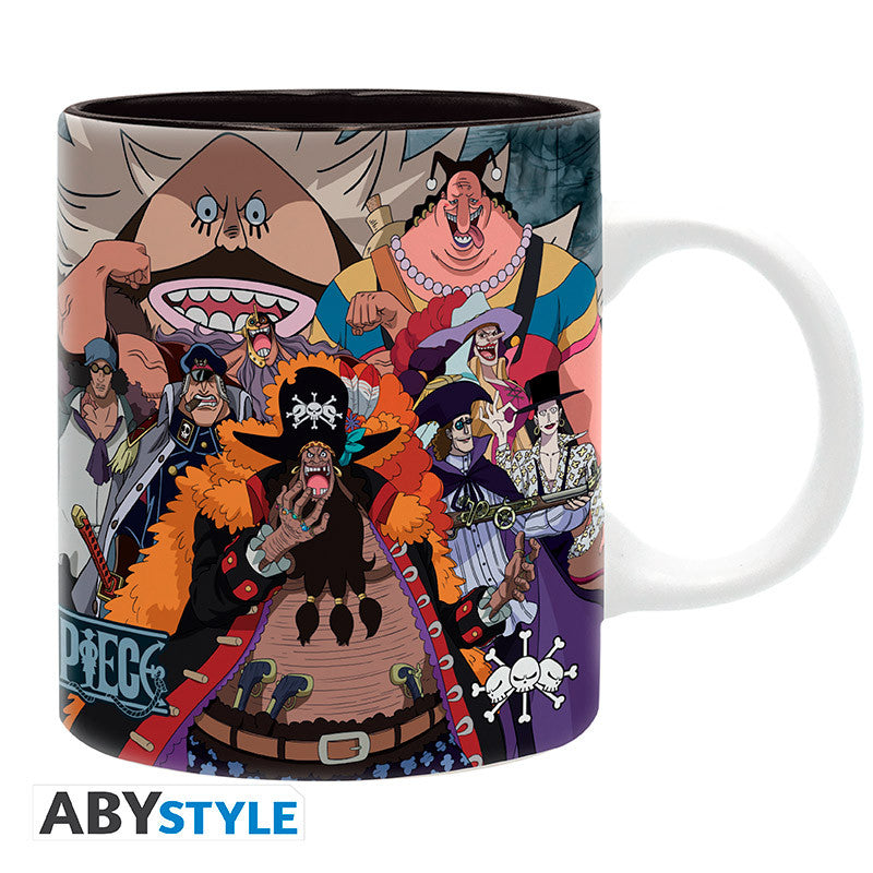 ABYSTYLE ONE PIECE - Tazza 320 ml: "Blackbeard Pirates Crew Abystyle