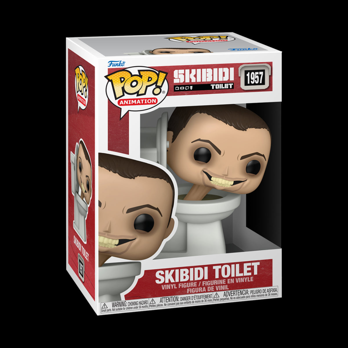 FUNKO POP Vinyl: Skibidi Toilet- Skibidi Toilet 9 cm Funko