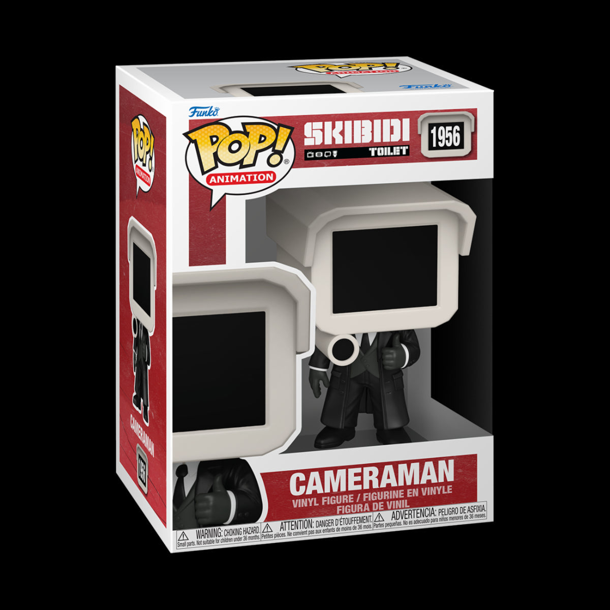 FUNKO POP Vinyl: Skibidi Toilet- Cameraman 9 cm Funko