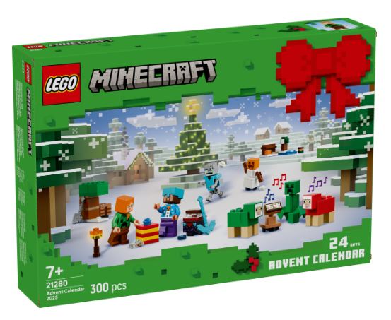 LEGO 21280 MINECRAFT - Calendario dell’Avvento 2025 LEGO