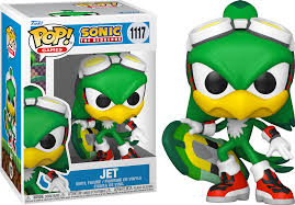 FUNKO POP Games: Sonic- Jet the Hawk w/Board 9 cm Funko
