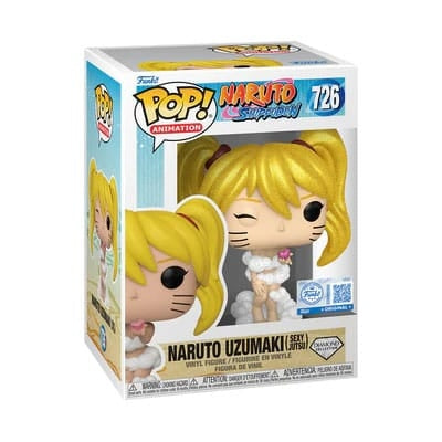 FUNKO POP Naruto - 726 Naruto Uzumaki (Sexy Jutsu) (Diamond) (Exclusive) 9 cm Funko