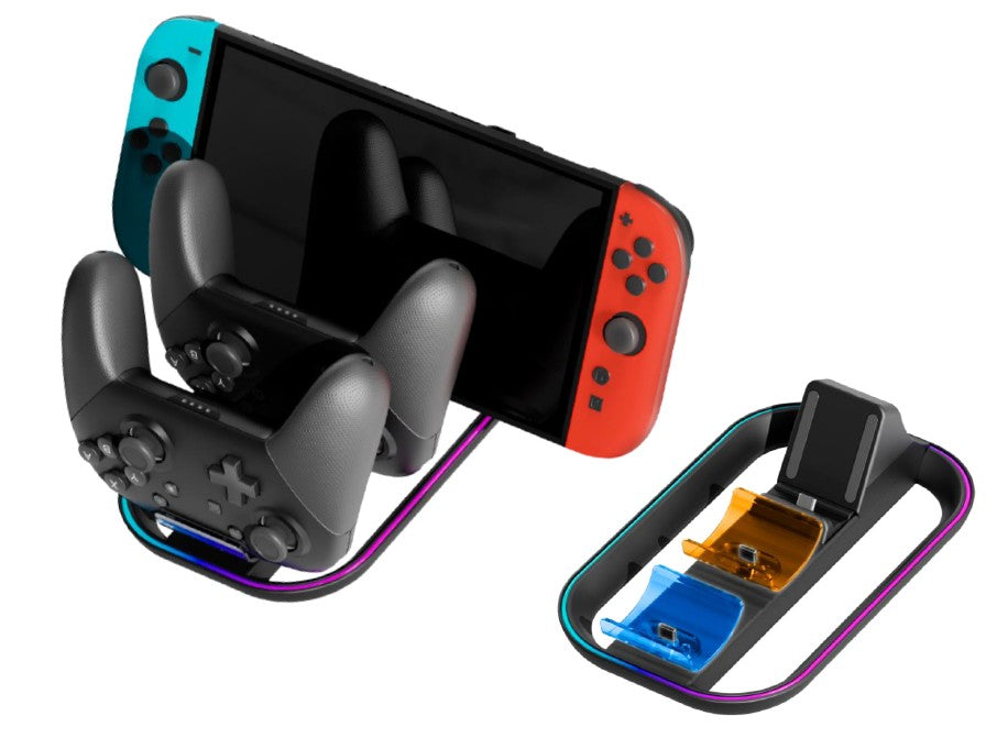 NACON Ricarica per Switch 2 e 2 controller PRO Big Ben