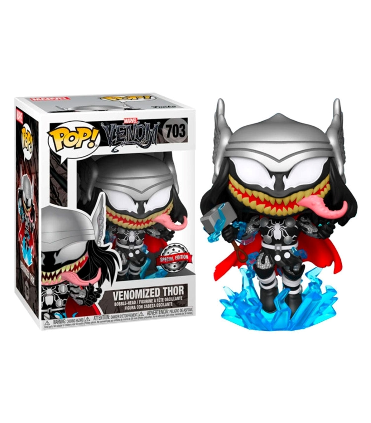 FUNKO POP Marvel: Venom - 703 Venomized Thor (Exclusive) 9 cm Funko