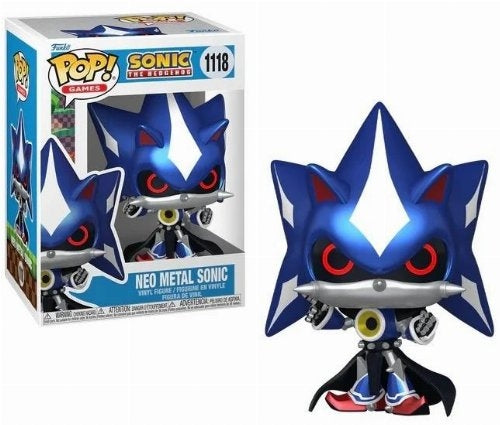 FUNKO POP Games: Sonic- Neo Metal Sonic (Metallic) 9 cm Funko