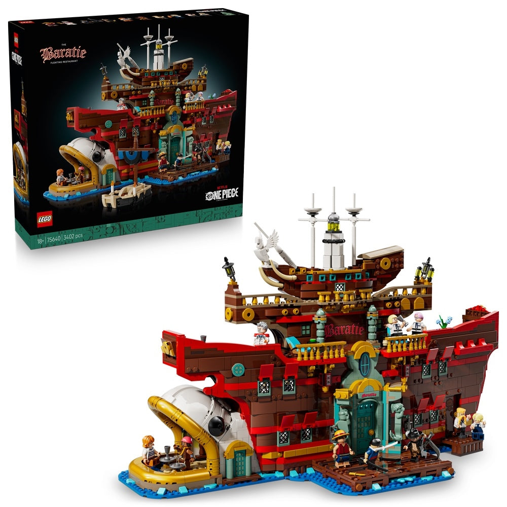 LEGO 75640 ONE PIECE - Baratie, il ristorante galleggiante - Disponibile in 2/3 giorni lavorativi LEGO