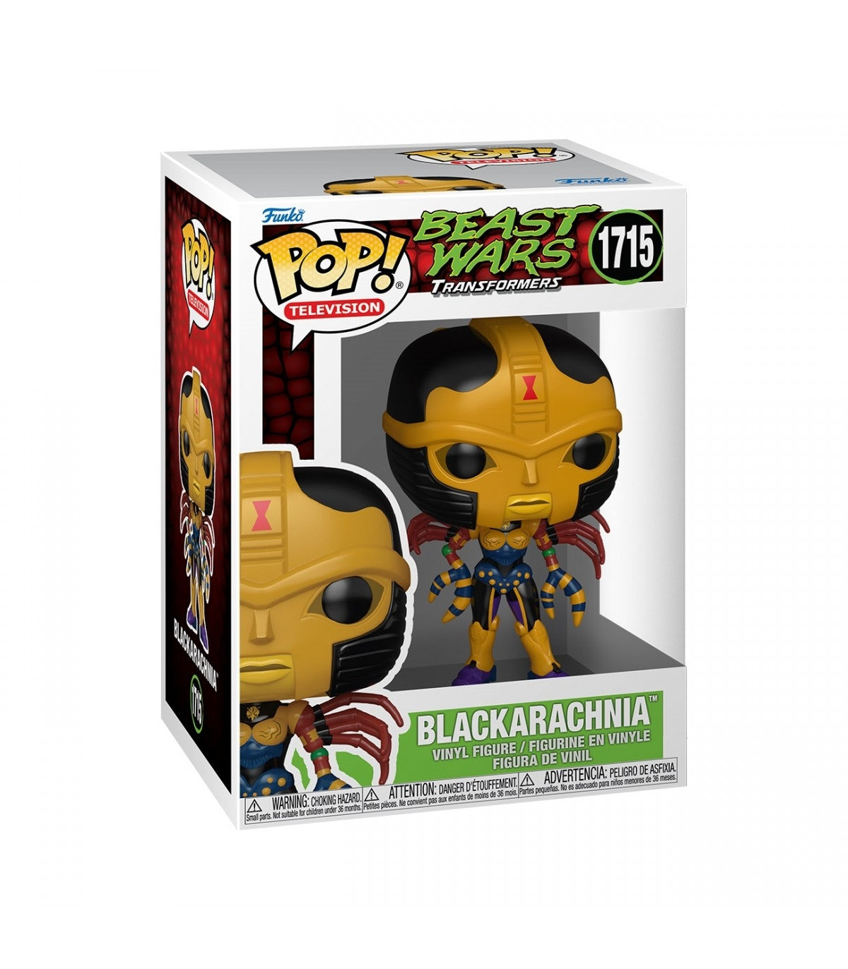 FUNKO POP TV:TransformersS5–Blackarachnia 9 cm Funko