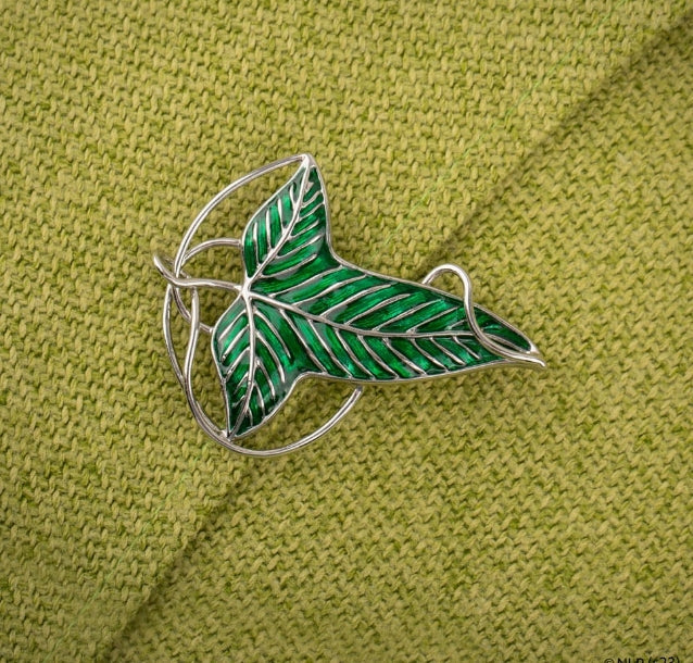 102960 - The Lord Of The Rings "lorien" Spilla a forma di foglia GED