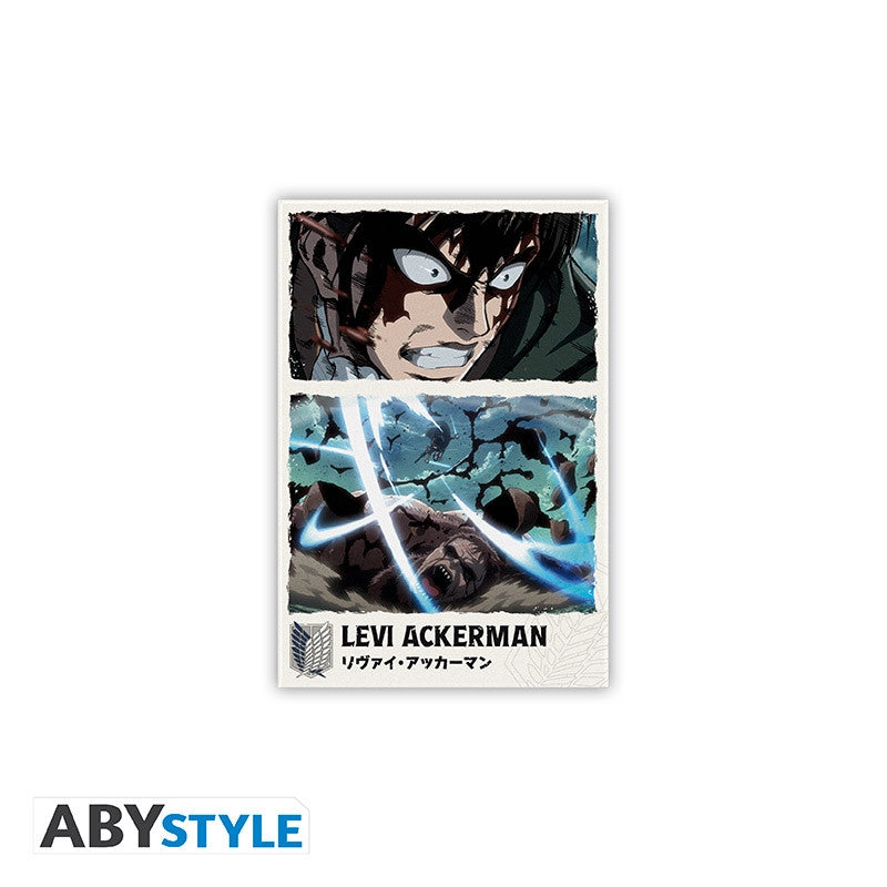 ABYSTYLE ATTACK ON TITAN - Magnete standard: "Levi Ackerman Abystyle